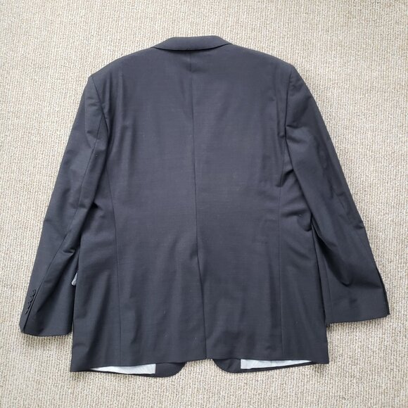 Brooks Brothers Explorer Madison Fit 2pc Suit 48R 37x28 Black Read - Picture 4 of 15